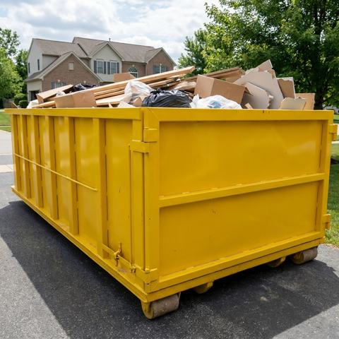 15-yard roll-off dumpster rental in Austin, TX